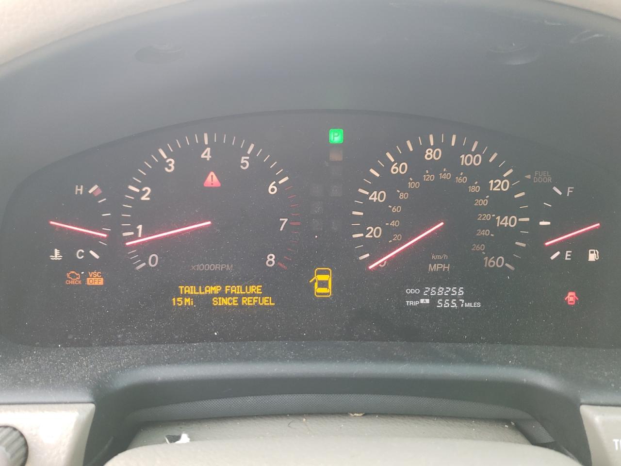 2002 Lexus Ls 430 VIN: JTHBN30F320074286 Lot: 60640715