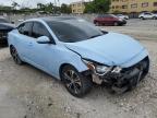 2020 Nissan Sentra Sv продається в Opa Locka, FL - Front End
