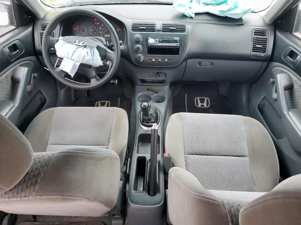 2004 Honda Civic Dx VIN: 2HGES151X4H554138 Lot: 61329465