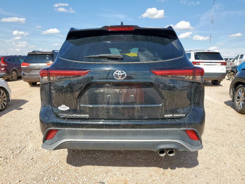  TOYOTA HIGHLANDER 2021 Черный