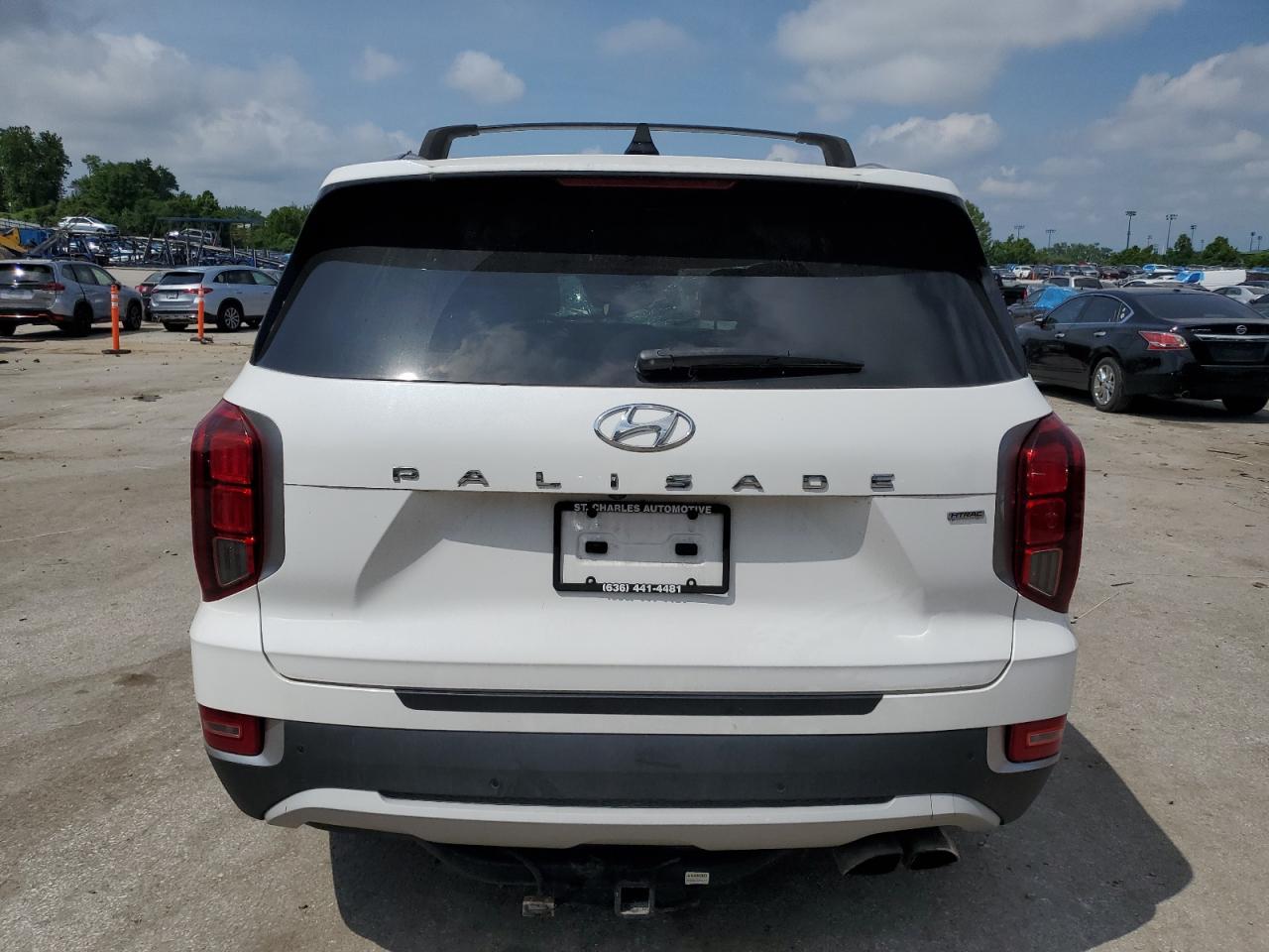 2021 Hyundai Palisade Sel VIN: KM8R4DHE1MU246570 Lot: 58607315