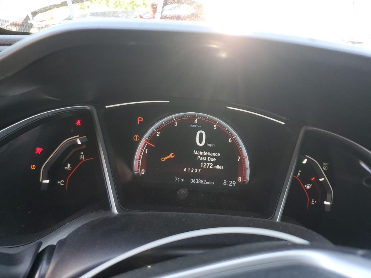 2020 Honda Civic Sport VIN: 2HGFC2F81LH563196 Lot: 61453565