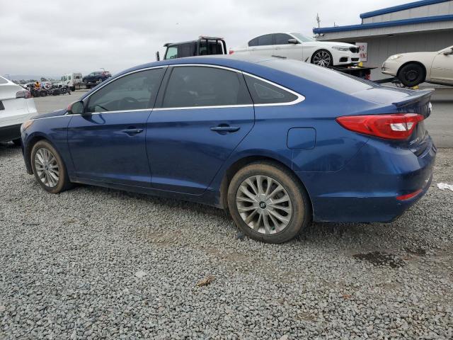 Sedans HYUNDAI SONATA 2015 Granatowy