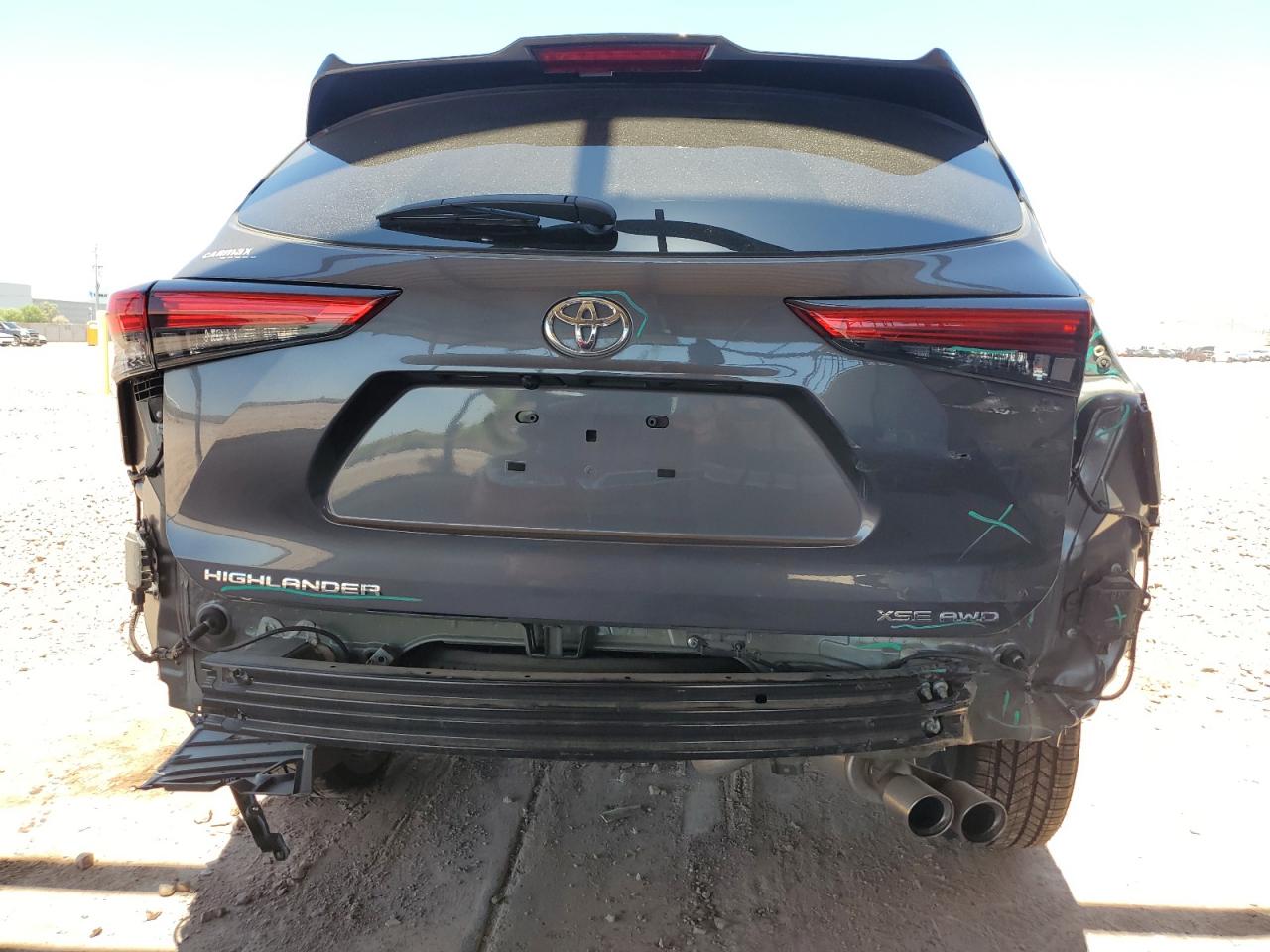 2022 Toyota Highlander Xse VIN: 5TDJZRBH2NS170804 Lot: 61864415