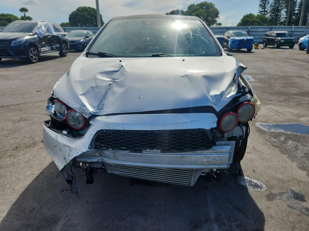 CHEVROLET SONIC 2015 VIN 1G1JH6SB7F4169196 zdjęcie 5
