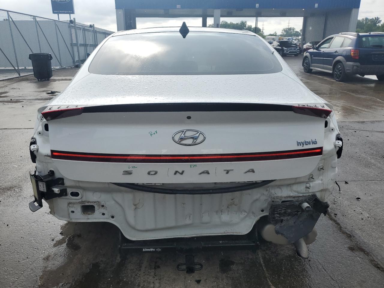 2021 Hyundai Sonata Hybrid VIN: KMHL54JJ3MA027072 Lot: 62923255