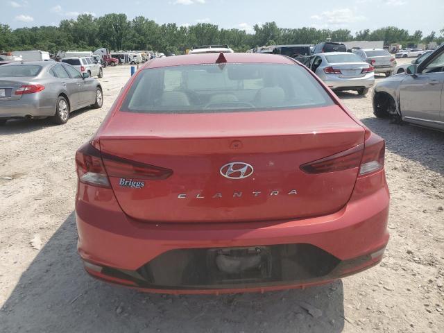  HYUNDAI ELANTRA 2020 Красный