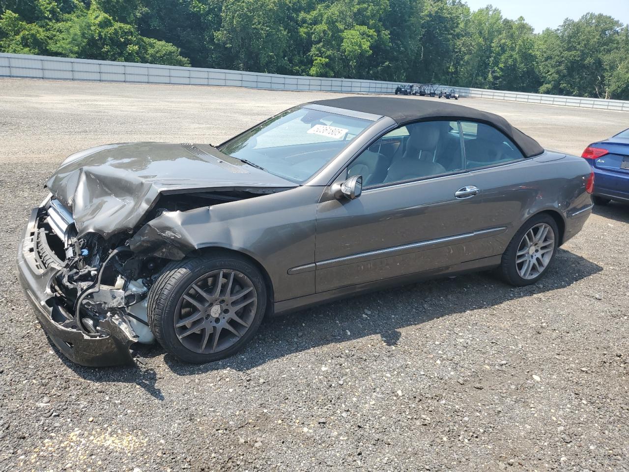 2009 Mercedes-Benz Clk 350 brown null gas WDBTK56F79T104849 photo #1