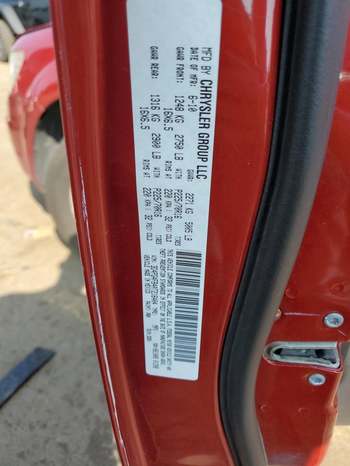 DODGE JOURNEY 2010 VIN 3D4PG4FB4AT216404 фото 12