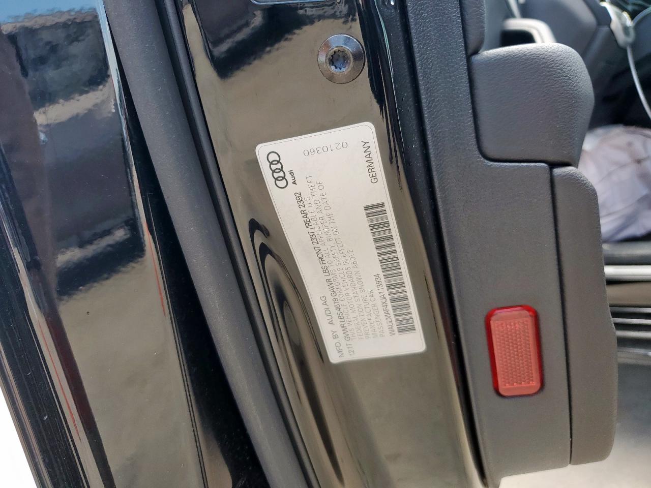 2018 Audi A4 Premium Plus VIN: WAULMAF4XJA113934 Lot: 56060085