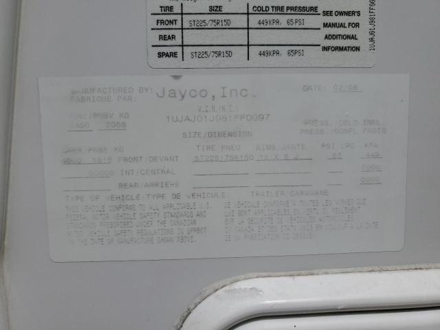 2008 JAYCO POPUP CMPR  