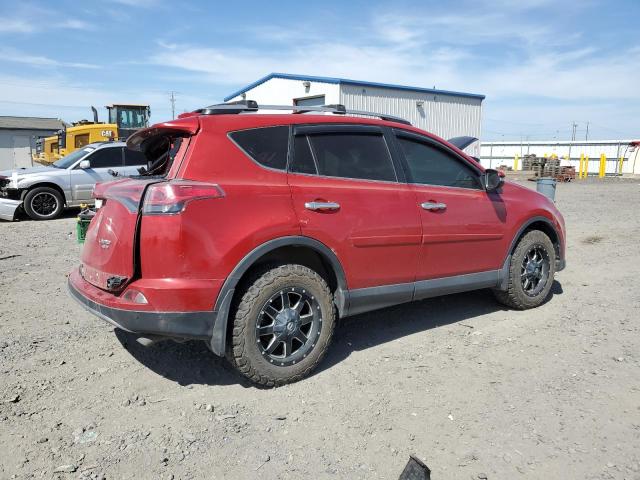  TOYOTA RAV4 2017 Czerwony