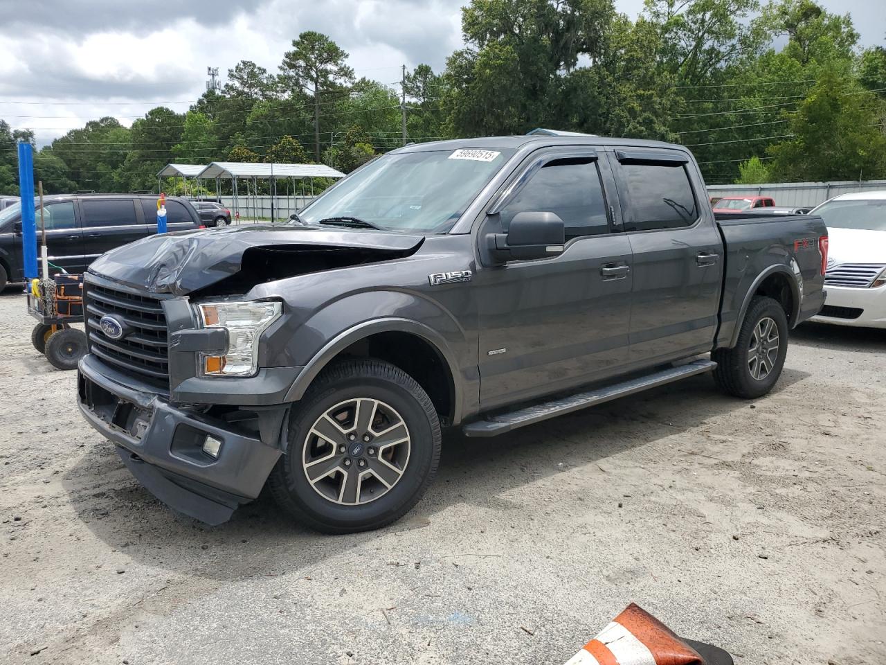 2015 Ford F150 Supercrew продається в Savannah, GA - Front End