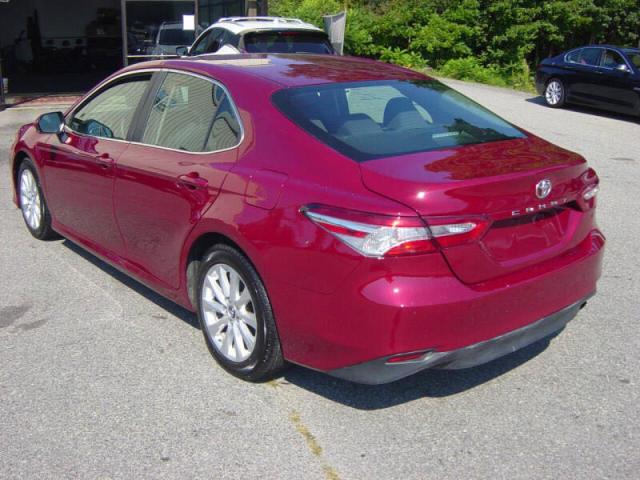  TOYOTA CAMRY 2018 Burgundy