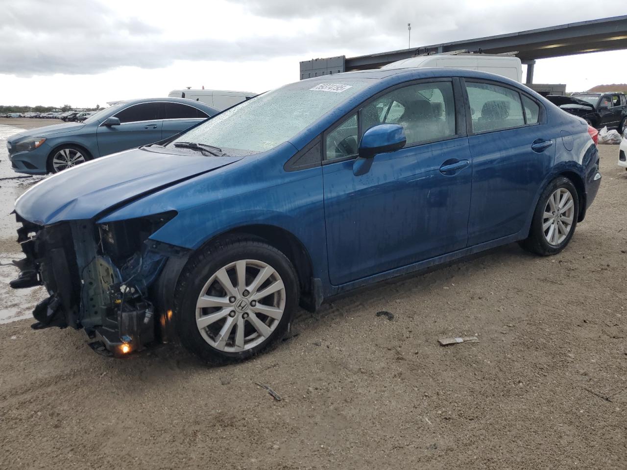 2012 Honda Civic Ex for Sale in West Palm Beach, FL - Front End