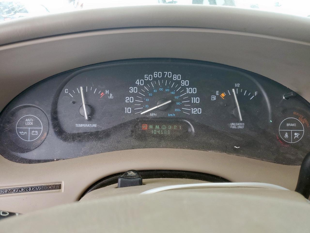 1998 Buick Century Limited VIN: 2G4WY52M6W1564437 Lot: 62787895
