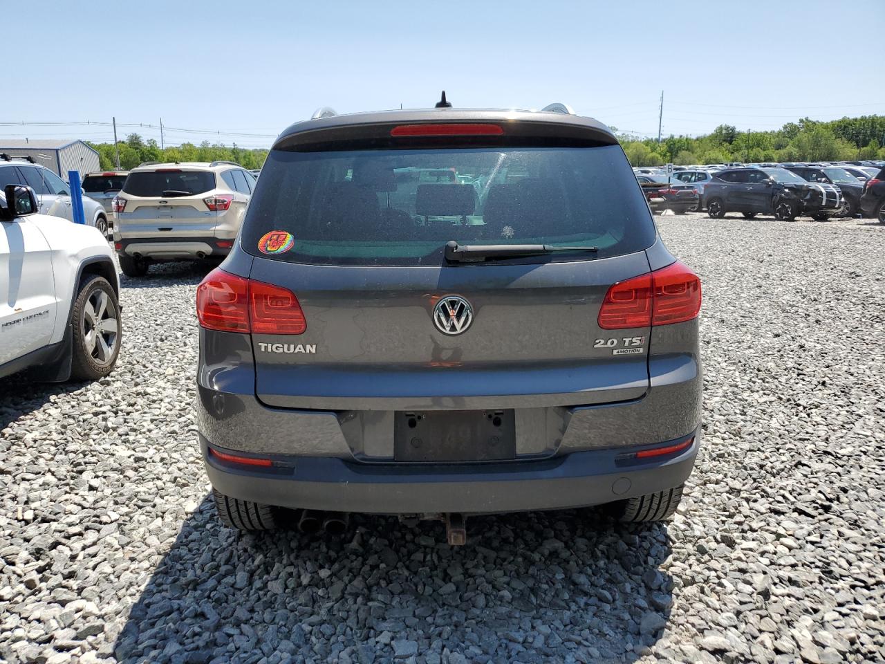 2014 Volkswagen Tiguan S VIN: WVGBV3AX6EW552819 Lot: 59599655