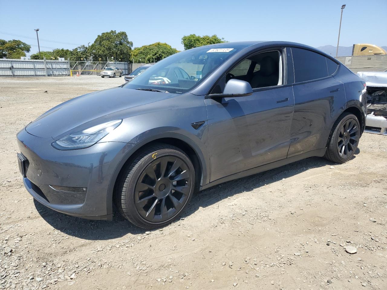 TESLA MODEL Y 2022 VIN 7SAYGDEE4NF481392
