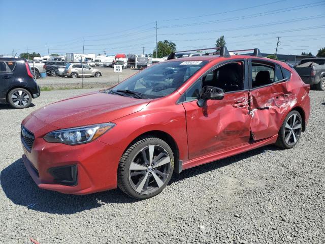  SUBARU IMPREZA 2018 Красный