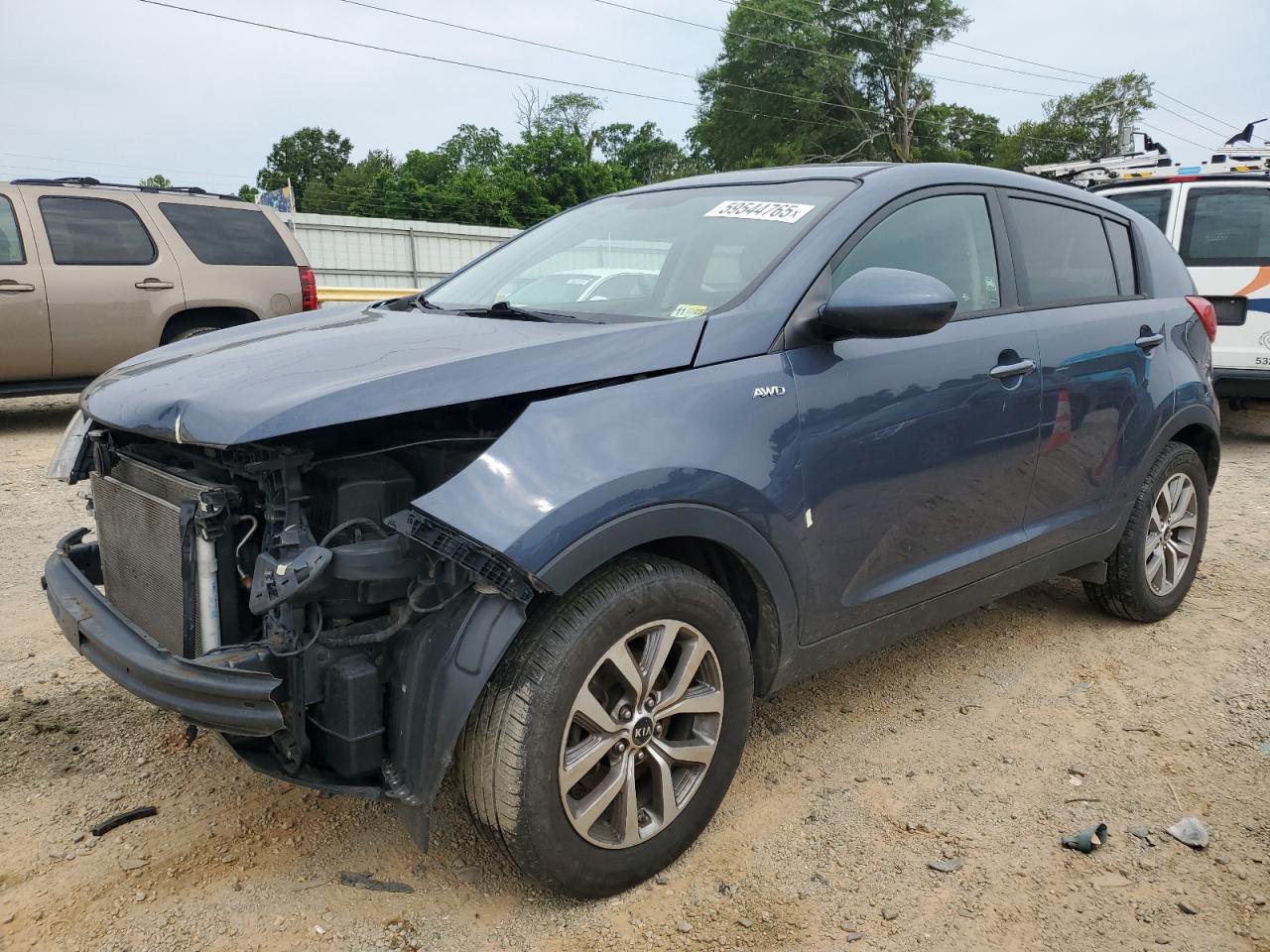 2015 Kia Sportage Lx на продаже в Chatham, VA - Front End