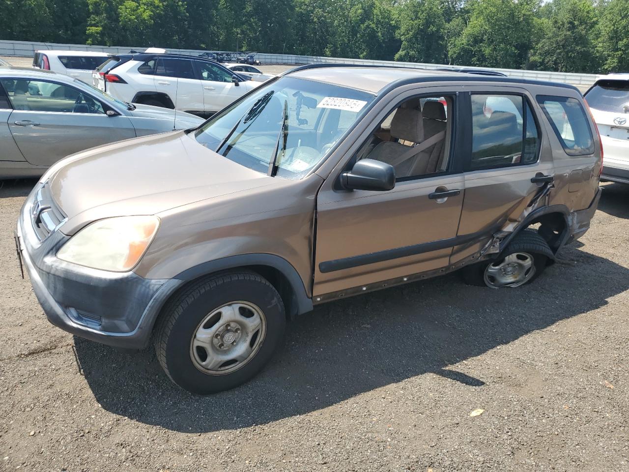 HONDA CRV 2003 JHLRD68423C012338