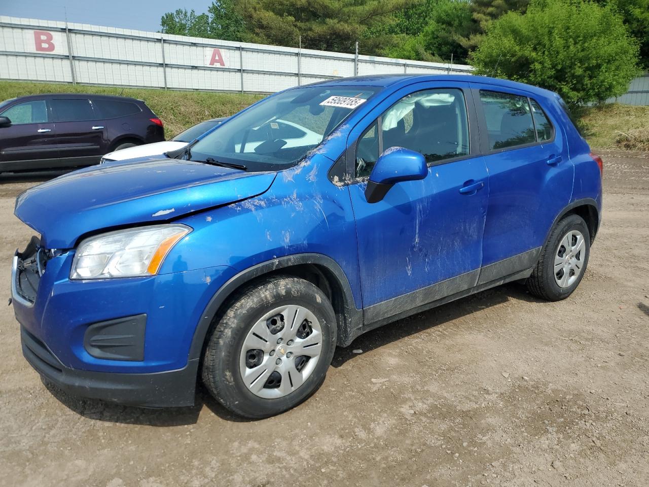 2016 Chevrolet Trax Ls zu verkaufen in Davison, MI - Front End