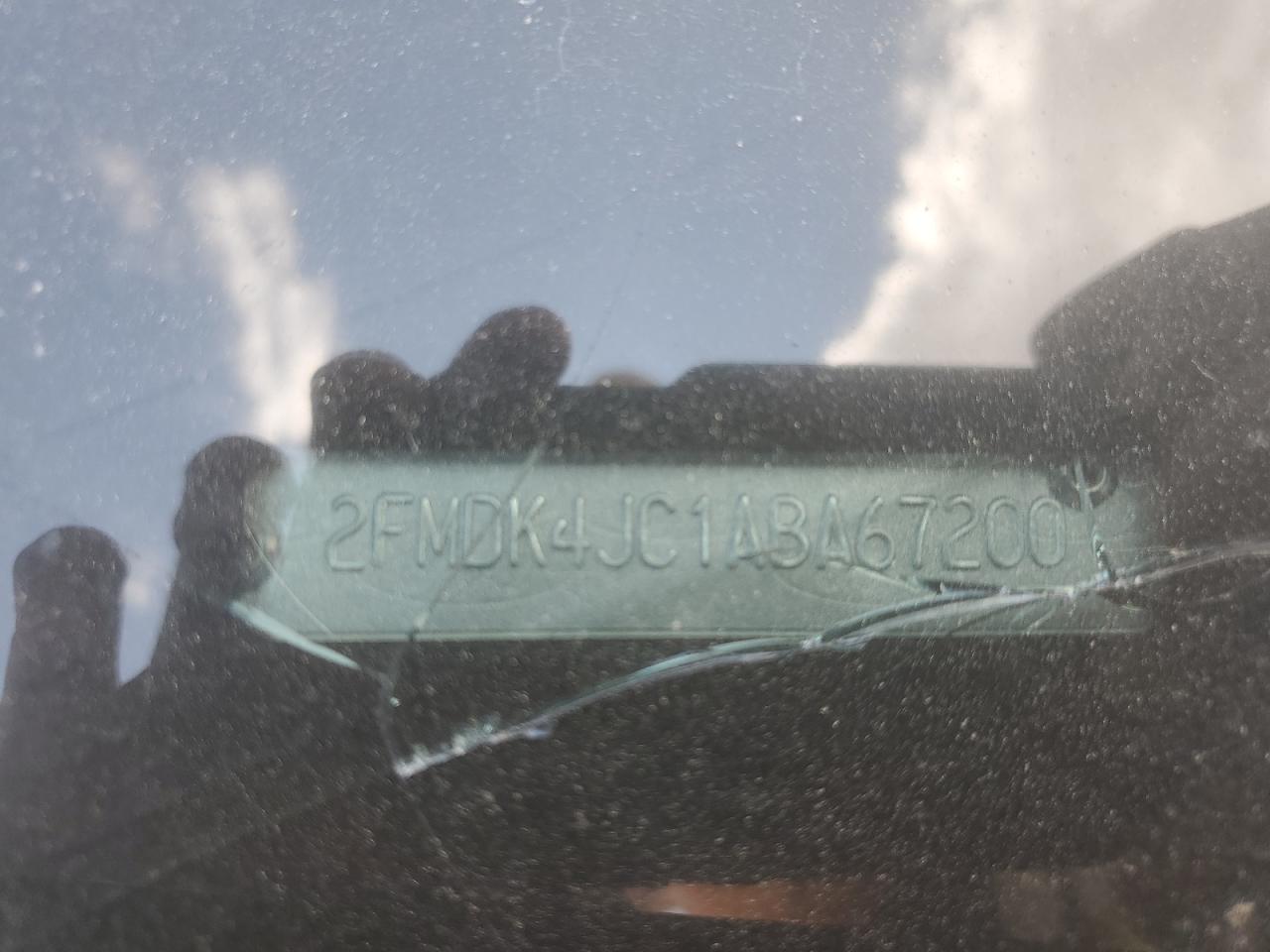 2010 Ford Edge Sel VIN: 2FMDK4JC1ABA67200 Lot: 60303105