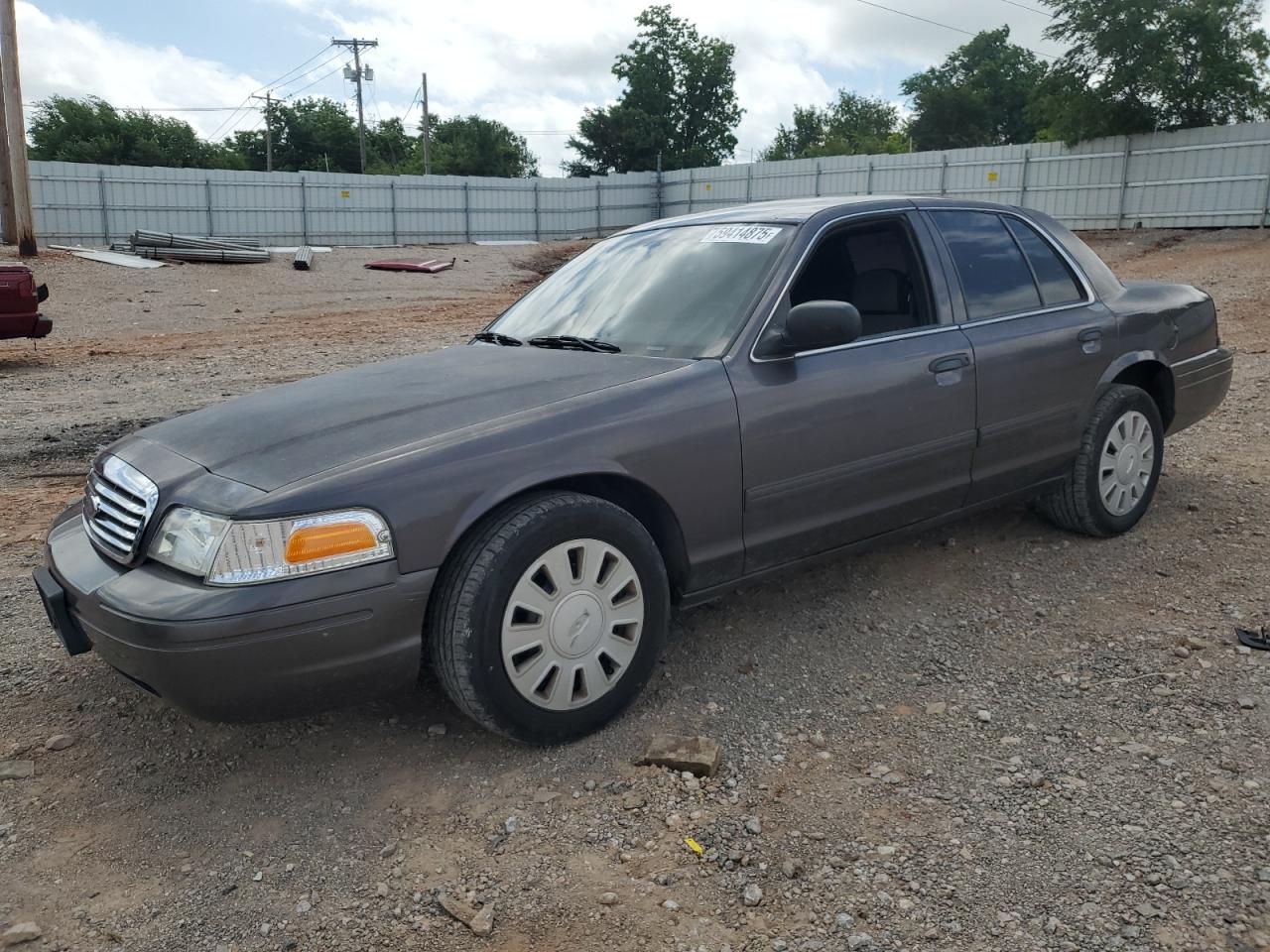 2009 Ford Crown Victoria Police Interceptor for Sale in Oklahoma City, OK - Side