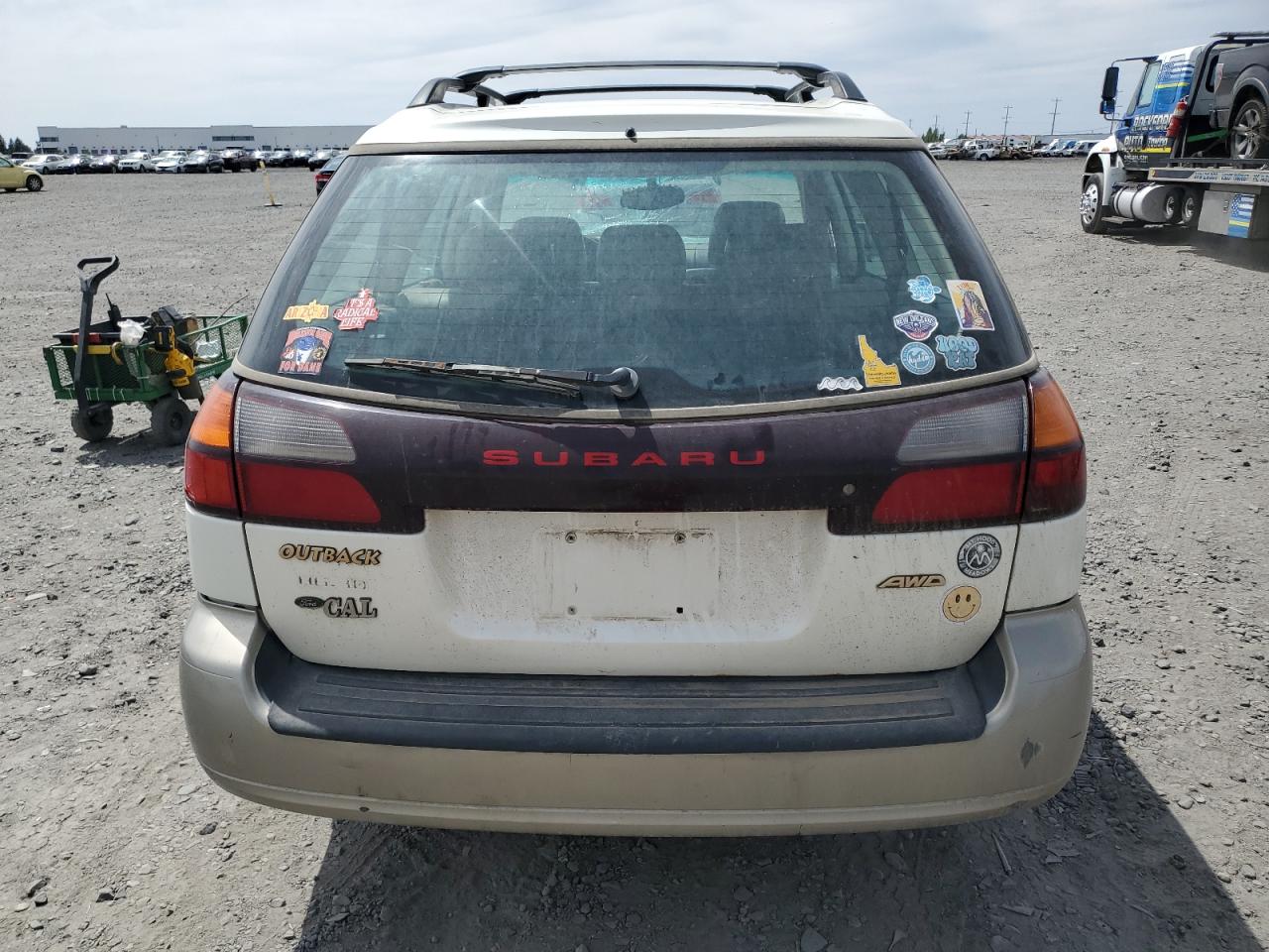 2001 Subaru Legacy Outback H6 3.0 Ll Bean VIN: 4S3BH806717650666 Lot: 61668635