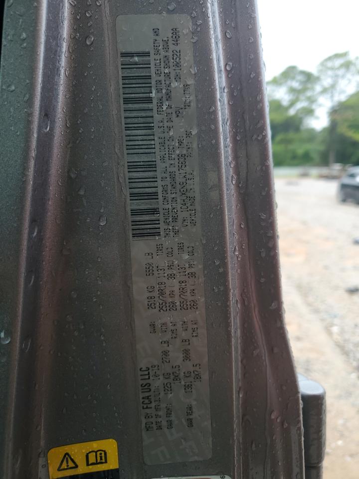 2020 Jeep Wrangler Unlimited Sahara VIN: 1C4HJXEN9LW175636 Lot: 62836335