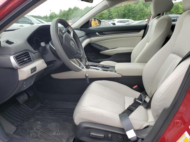  HONDA ACCORD 2018 Czerwony