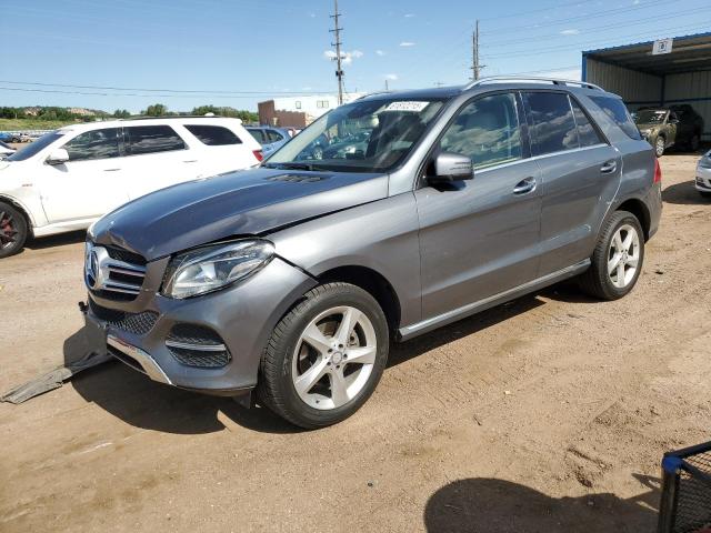  MERCEDES-BENZ GLE-CLASS 2017 Silver