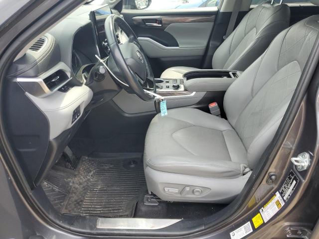  TOYOTA HIGHLANDER 2021 Серый