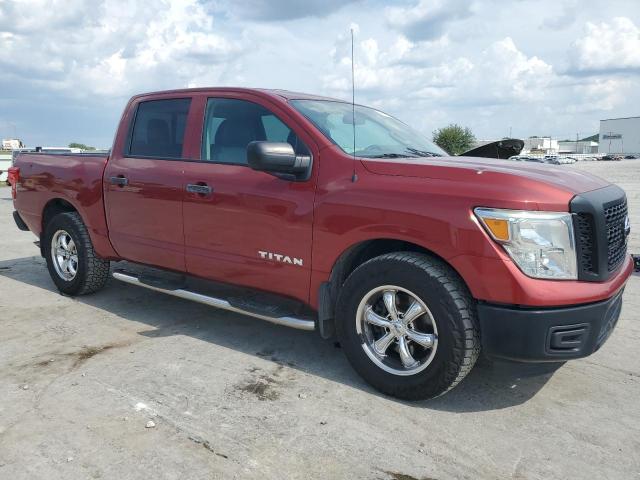  NISSAN TITAN 2017 Red