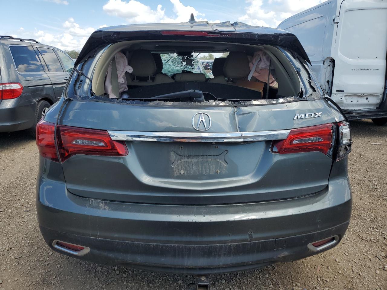 2014 Acura Mdx Technology VIN: 5FRYD3H4XEB010168 Lot: 63021185