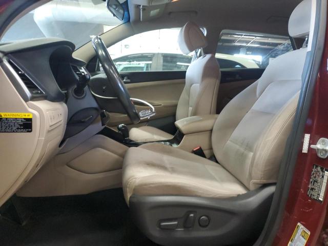 Parquets HYUNDAI TUCSON 2017 Czerwony