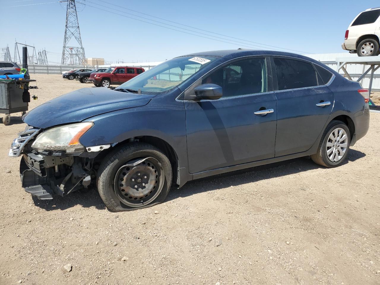 2015 Nissan Sentra S იყიდება Adelanto-ში, CA - Front End