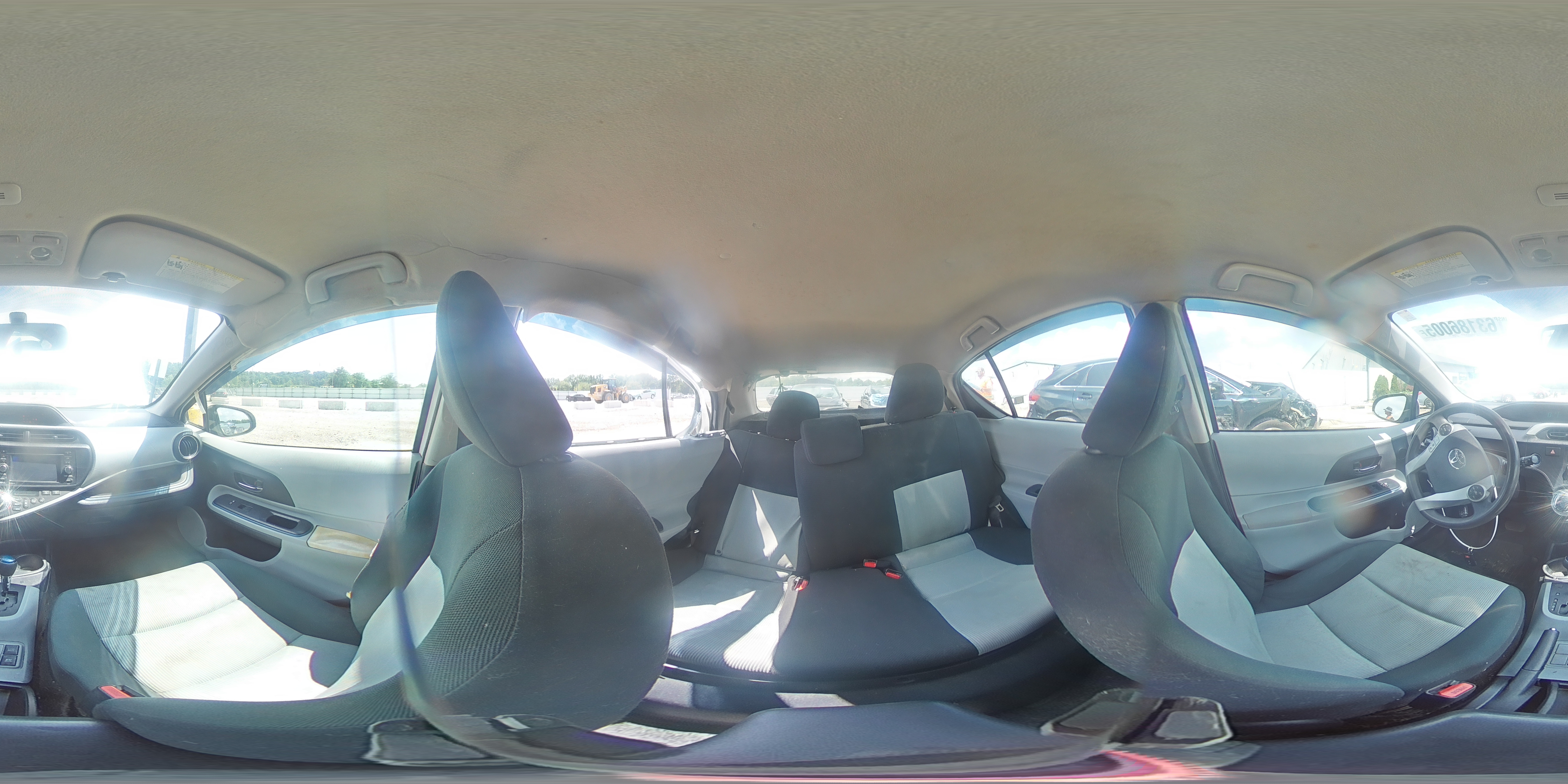 2012 Toyota Prius C VIN: JTDKDTB3XC1505855 Lot: 63186005