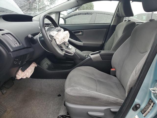 Хетчбеки TOYOTA PRIUS 2014 Зелений