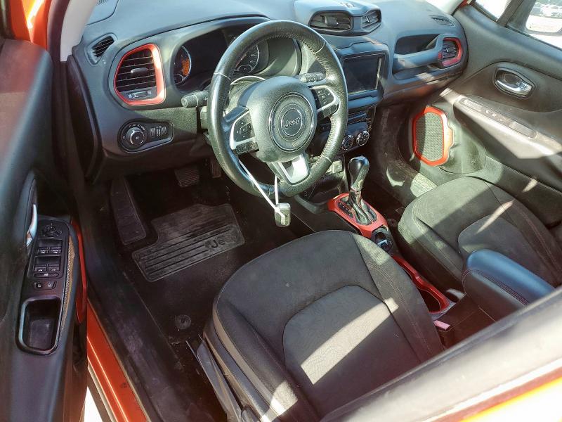 Parquets JEEP RENEGADE 2015 Pomarańczowy