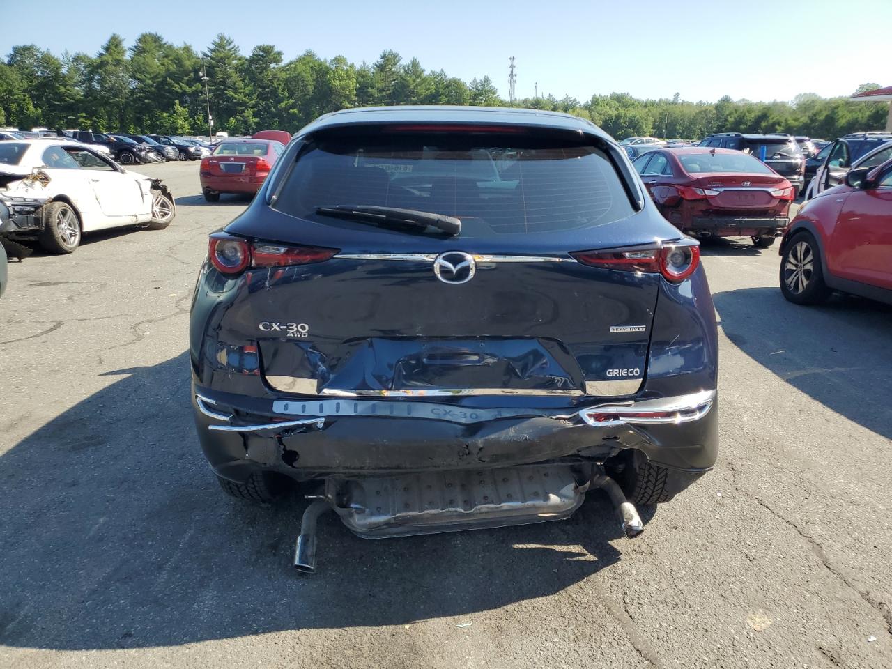 2022 Mazda Cx-30 VIN: 3MVDMBAL8NM421977 Lot: 61640735