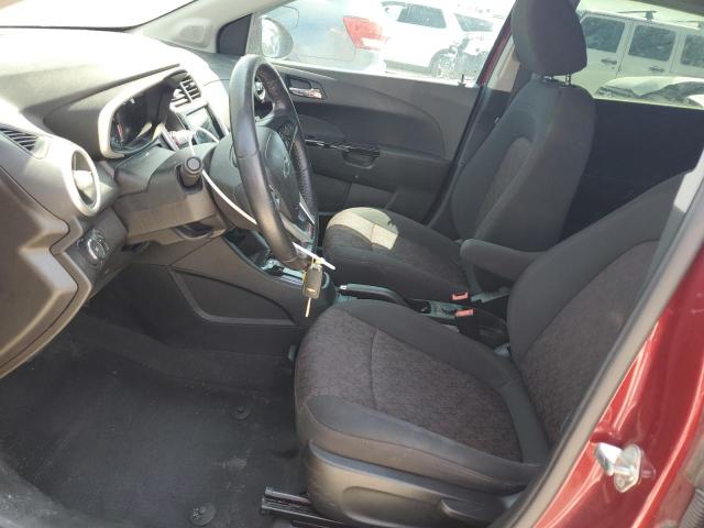  CHEVROLET SONIC 2018 Burgundy