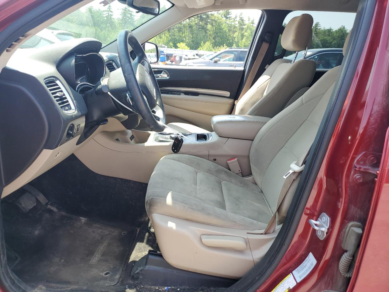 2015 Dodge Durango Sxt VIN: 1C4RDJAG7FC156153 Lot: 59211795