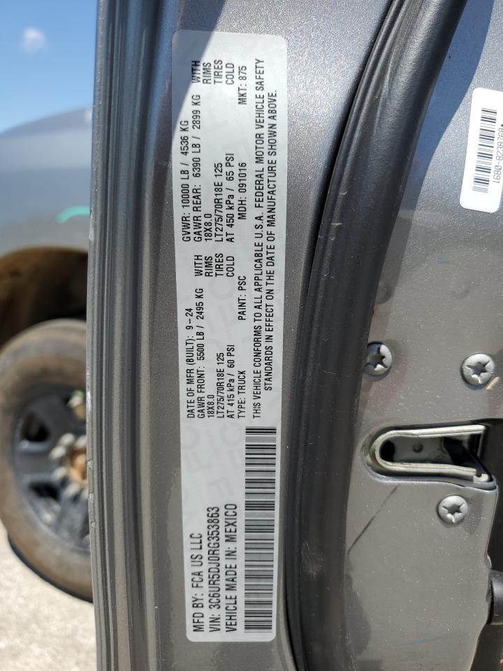 RAM 2500 2024 VIN 3C6UR5DJ0RG353863 photo 12