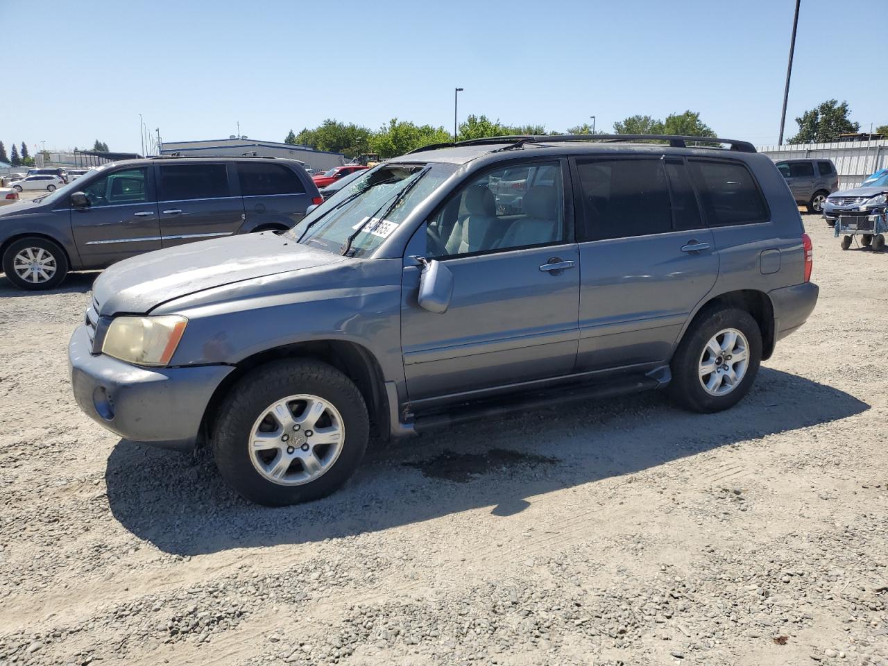2002 Toyota Highlander Limited იყიდება Sacramento-ში, CA - Mechanical