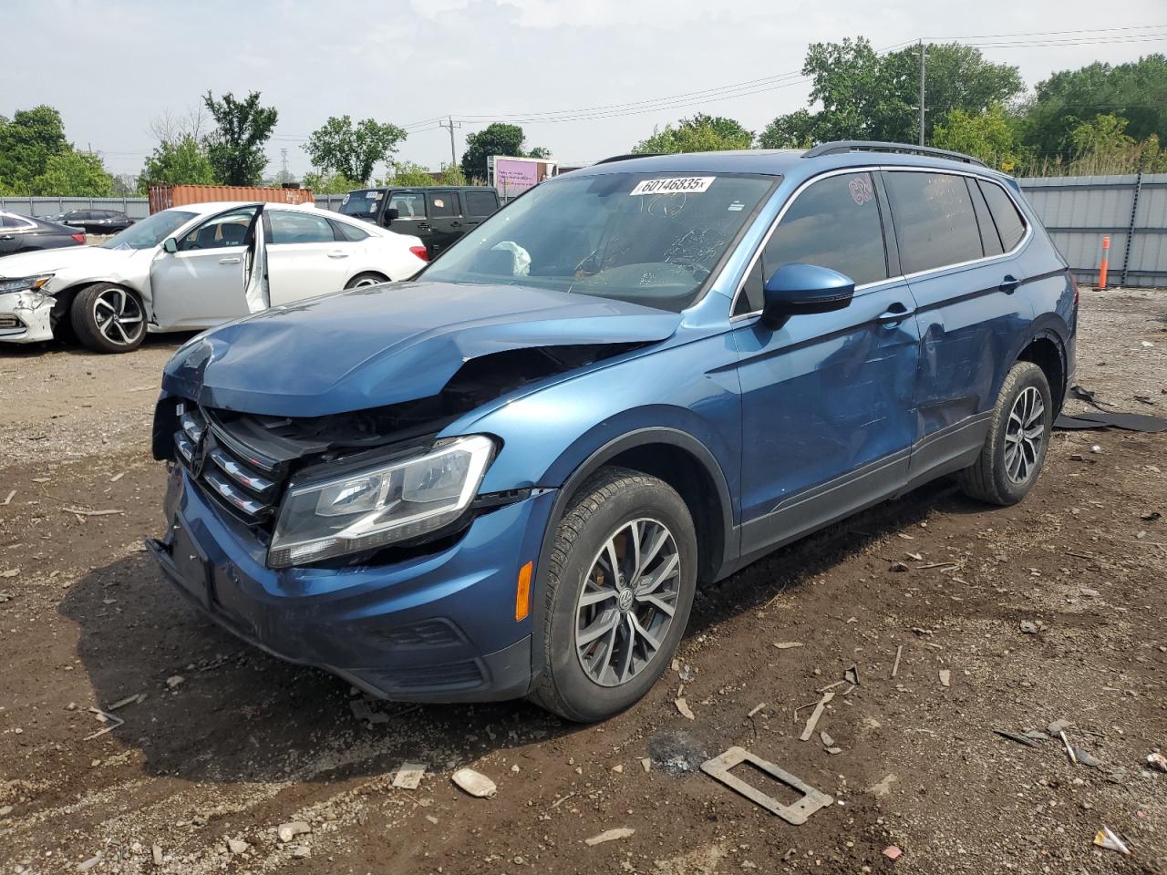 2019 Volkswagen Tiguan Se for Sale in Chicago Heights, IL - Front End