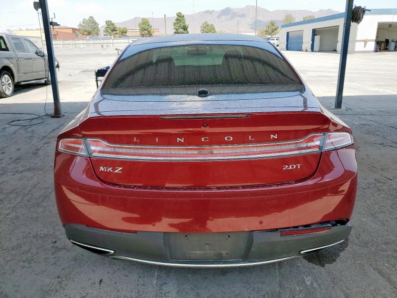 Sedans LINCOLN MKZ 2017 Maroon