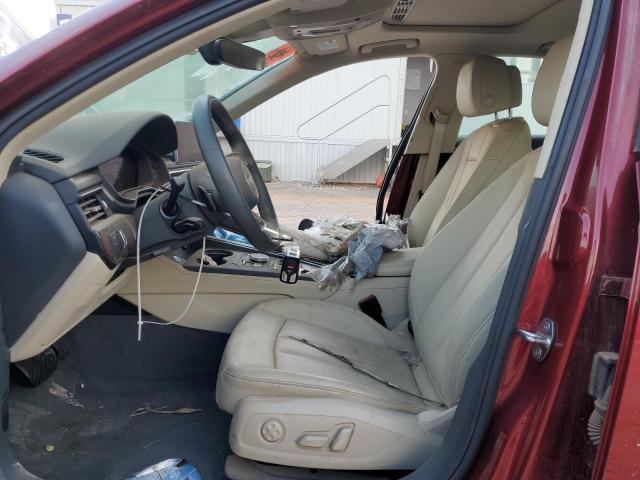  AUDI A4 2019 Czerwony