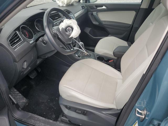  VOLKSWAGEN TIGUAN 2019 Синий