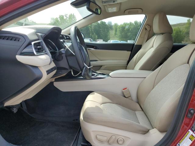  TOYOTA CAMRY 2018 Червоний